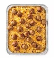 Catering Wisconsin Mac & Cheese with Oven-Roasted Meatballs