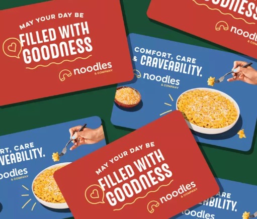 Noodles & Company Gift Card Balance